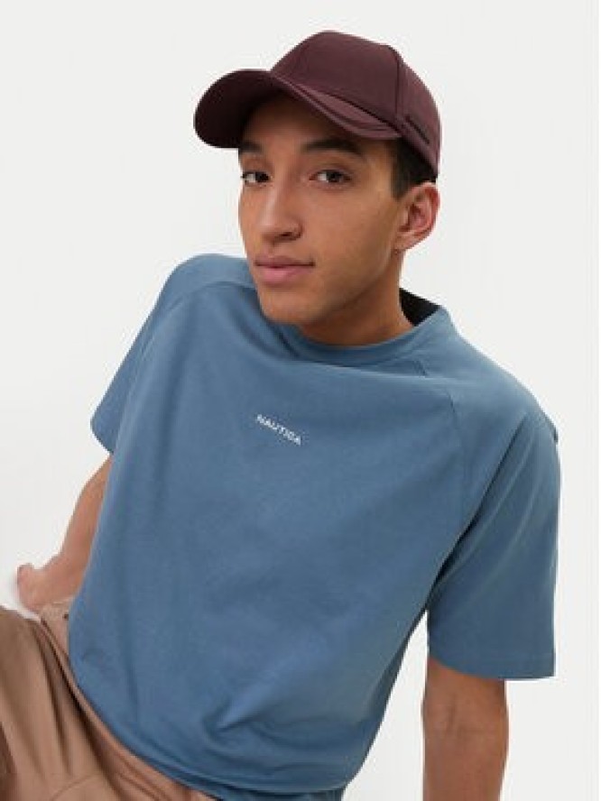 Nautica T-Shirt NCC04498 Niebieski Regular Fit
