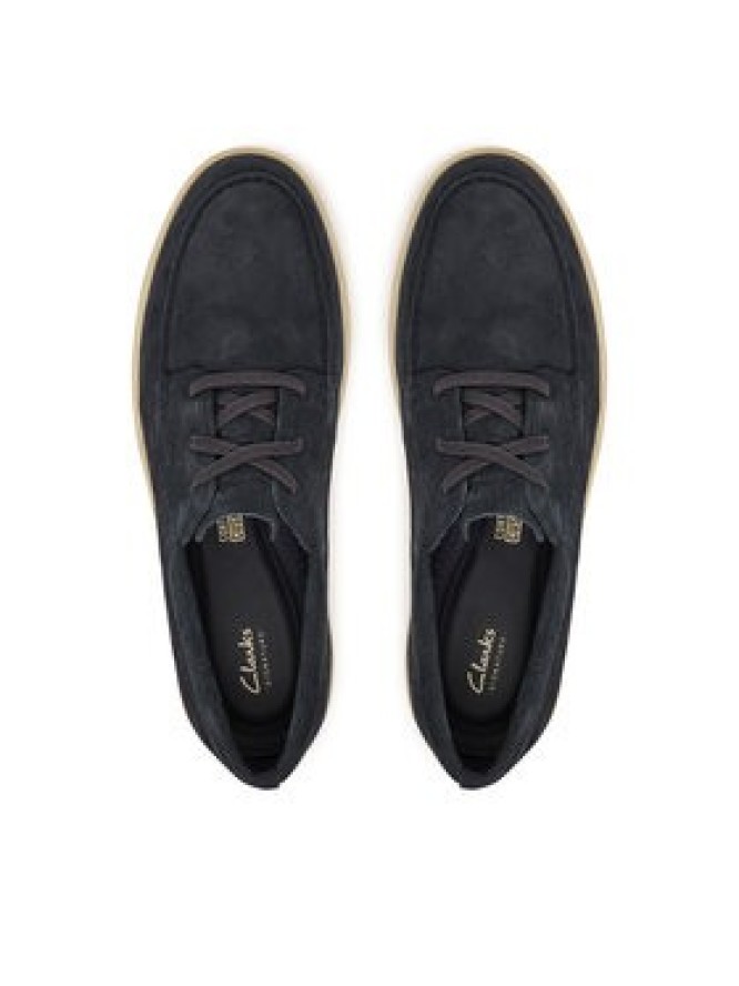 Clarks Półbuty Lockford Boat 26186188 Granatowy