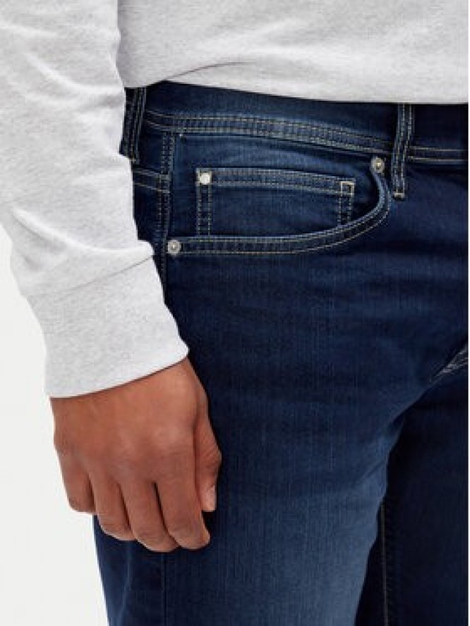 Pepe Jeans Szorty jeansowe PM801075 Granatowy Slim Fit