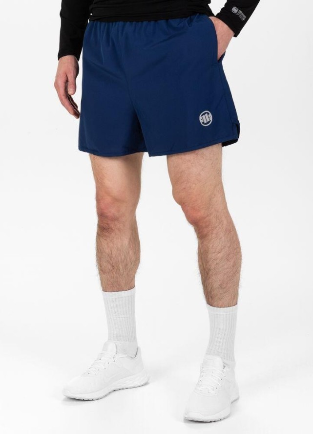 Spodenki treningowe męskie Pitbull West Coast Performance Small Logo