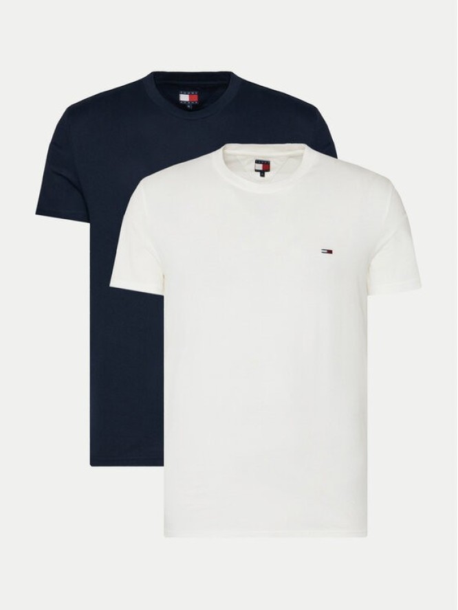 Tommy Jeans Komplet t-shirtów DM0DM20687 Kolorowy Slim Fit