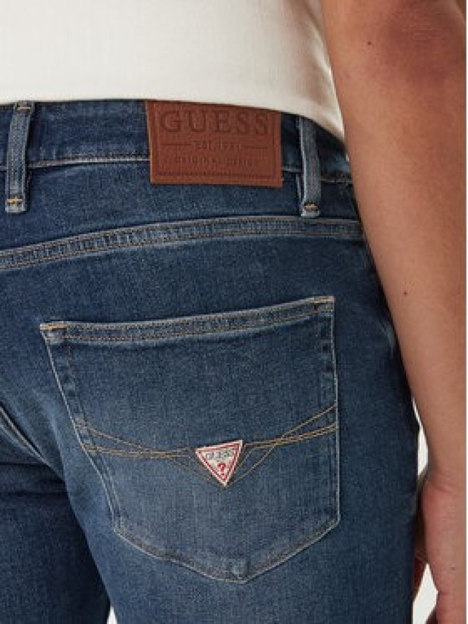 Guess Jeansy M2YAN2 D4Q42 Niebieski Regular Fit