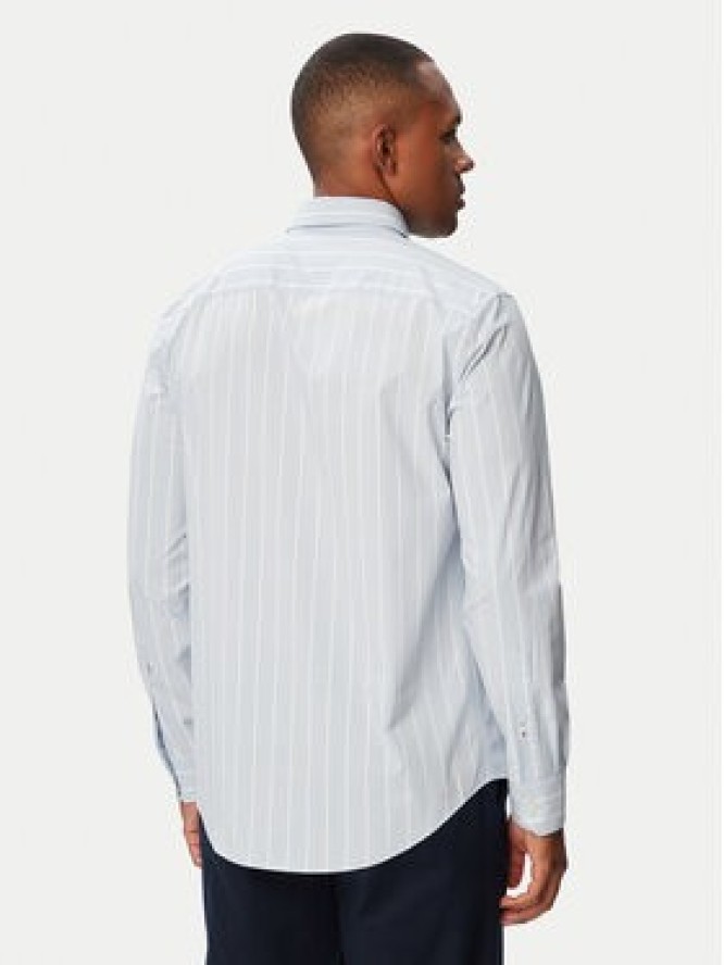 Tommy Hilfiger Koszula Performance MW0MW43430 Niebieski jasny Slim Fit