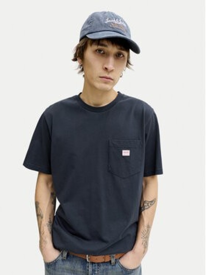 Jack & Jones T-Shirt Blucaleb 12293019 Granatowy Regular Fit