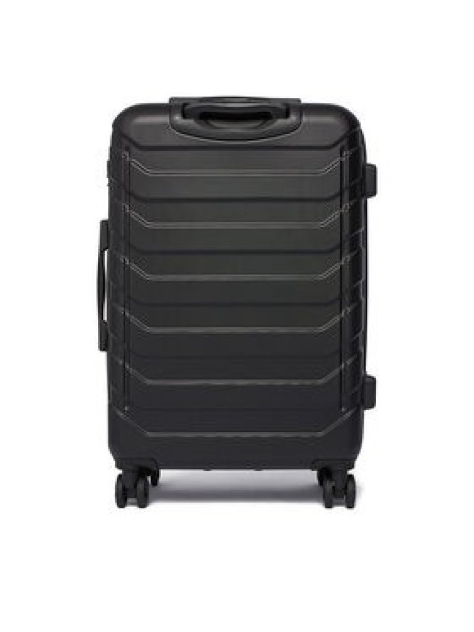 GINO ROSSI Walizka średnia C-GIN-M-001-05-BLACK Czarny