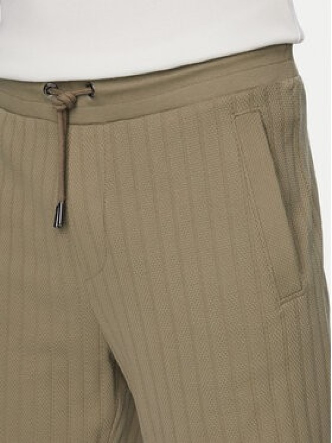 JOOP! Szorty materiałowe Juanito 30104273 Zielony Regular Fit