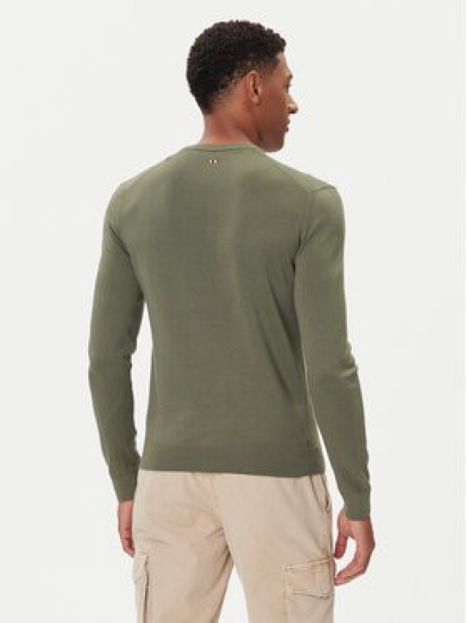 Napapijri Sweter Droz NP0A4I2G Zielony Regular Fit