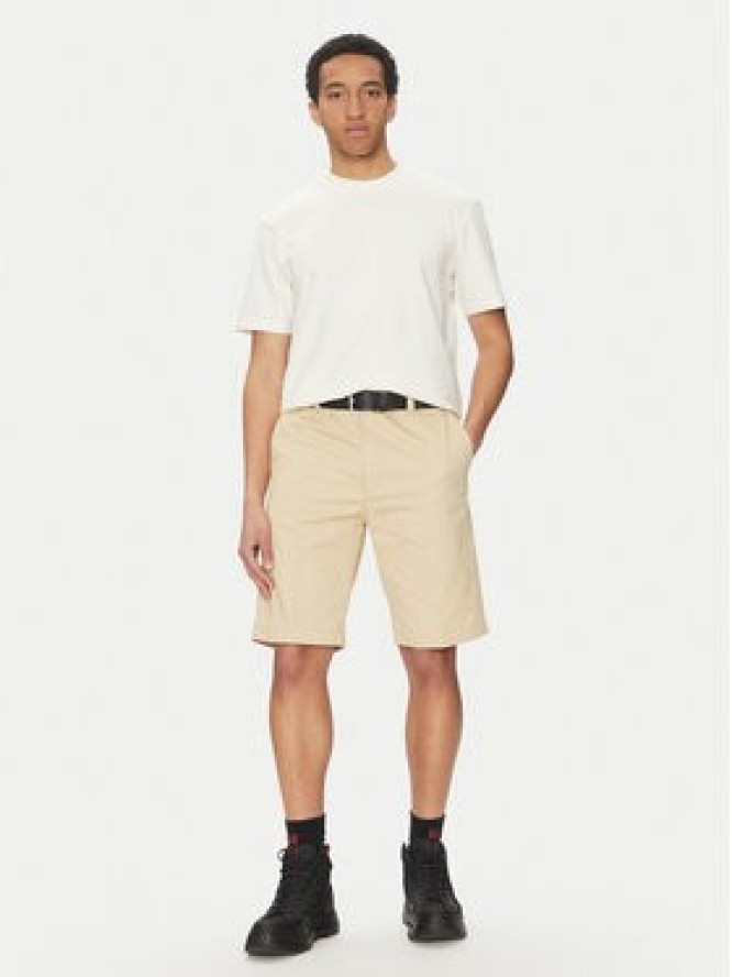 HUGO T-Shirt Dapolino 50488330 Écru Relaxed Fit