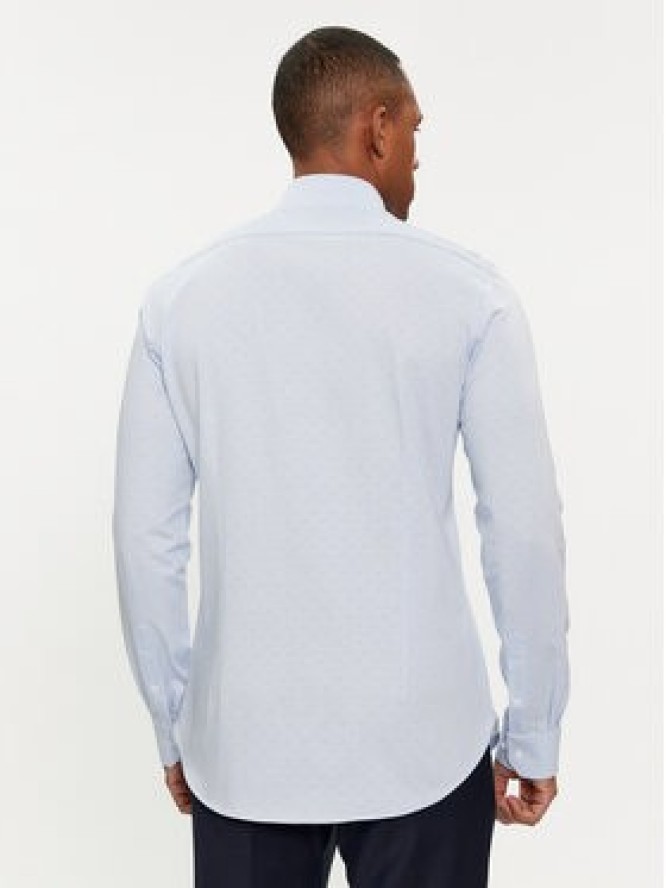 Michael Kors Koszula MK0DS01263 Błękitny Slim Fit