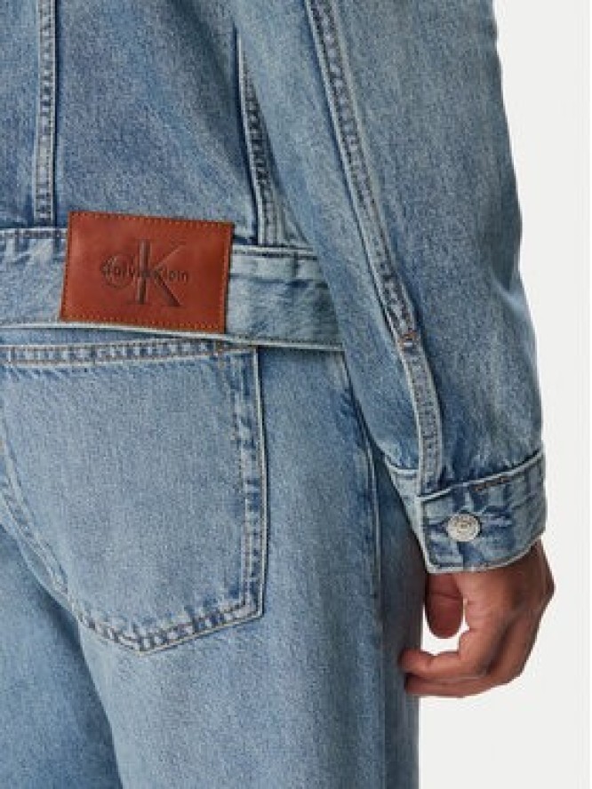 Calvin Klein Jeans Kurtka jeansowa Classic LV04RF957G Niebieski Regular Fit