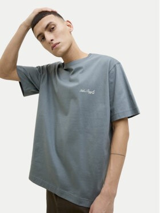 Jack & Jones T-Shirt Islington 12273015 Niebieski Loose Fit