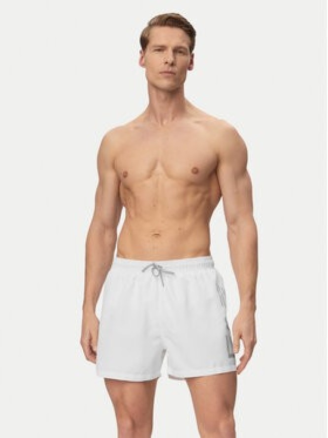 EA7 Emporio Armani Szorty kąpielowe 7M002001 AF14497 M0076 Biały Regular Fit