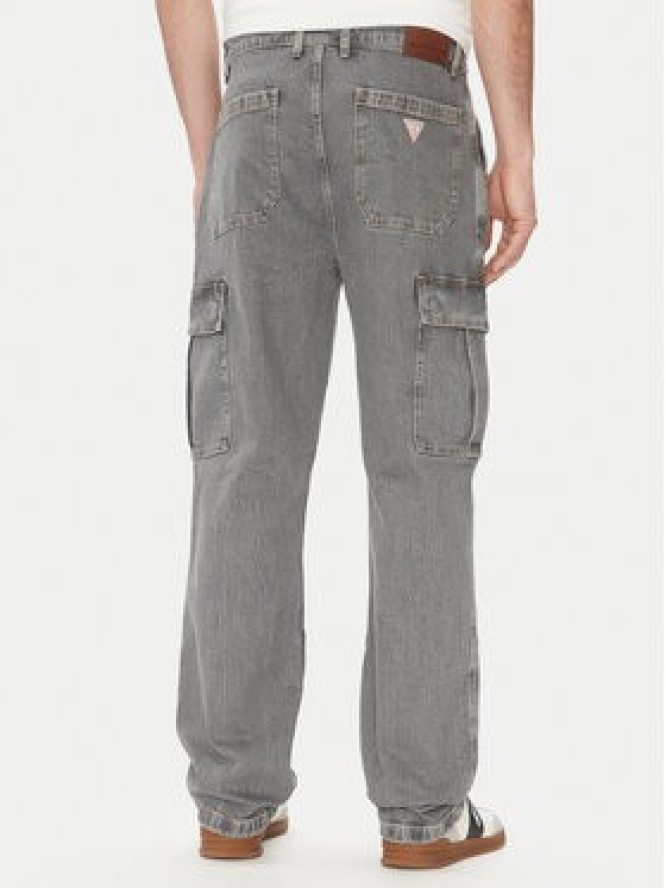 Guess Jeans Jeansy M5GA88D5LW2 Szary Relaxed Fit