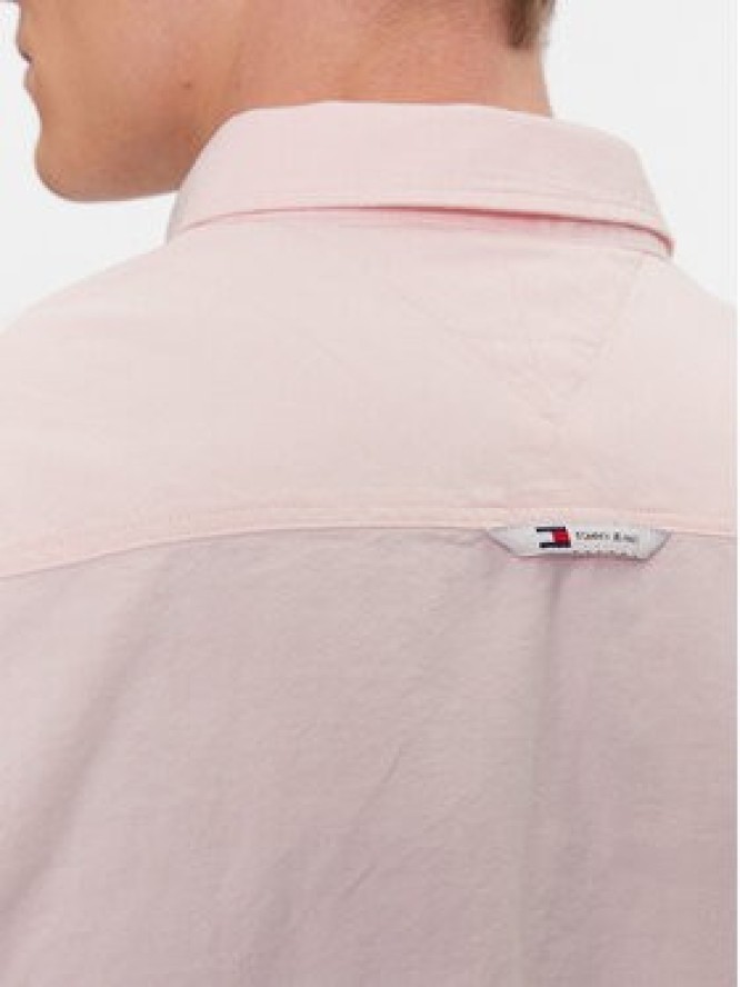 Tommy Jeans Koszula Oxford DM0DM18335 Różowy Regular Fit