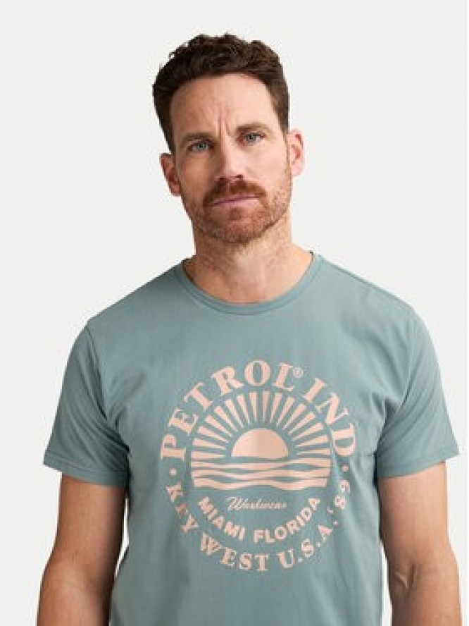 Petrol Industries T-Shirt M-1050-TSR127 Niebieski Regular Fit