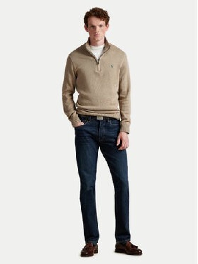 Polo Ralph Lauren Sweter 710859939510 Beżowy Regular Fit