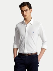 Polo Ralph Lauren Koszula 710654408003 Biały Regular Fit
