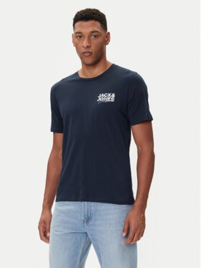 Jack & Jones Komplet t-shirtów Geplas 12288304 Kolorowy Regular Fit