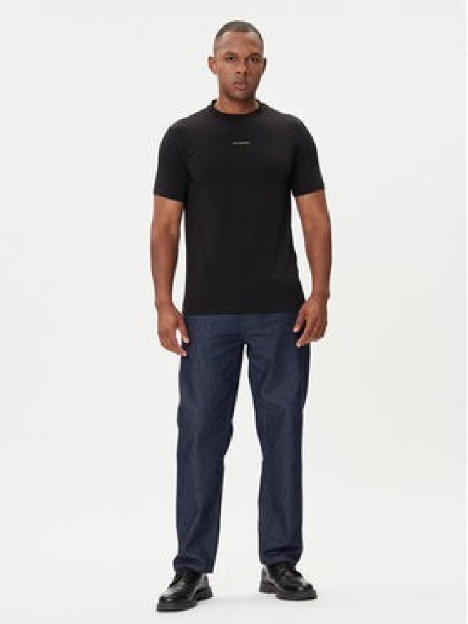 KARL LAGERFELD T-Shirt 755051 554235 Czarny Regular Fit