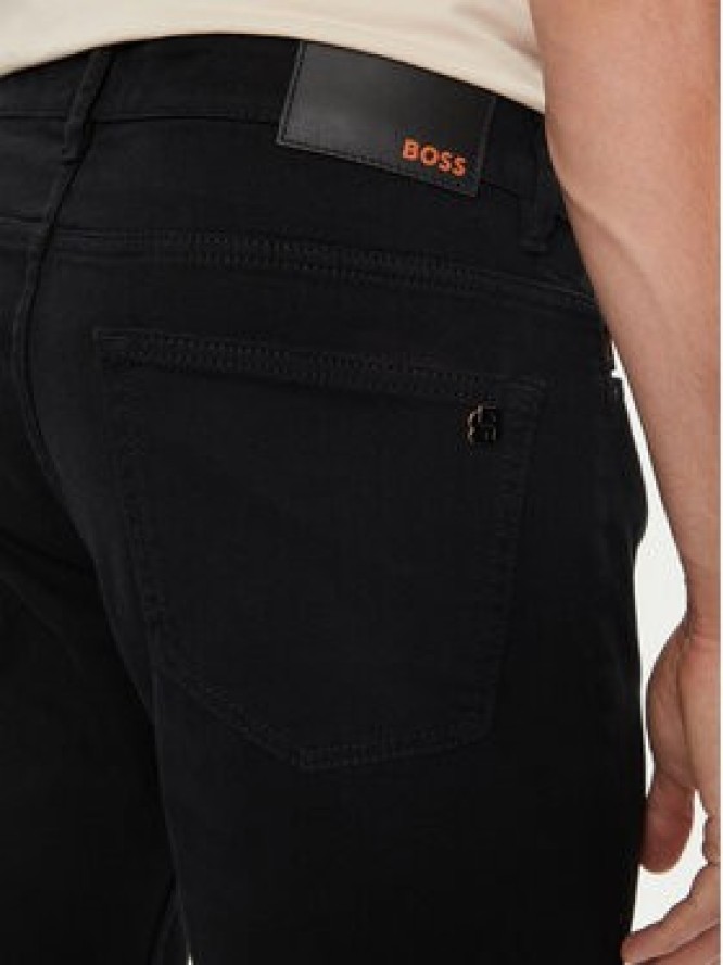 Boss Jeansy Delaware 50521261 Czarny Slim Fit