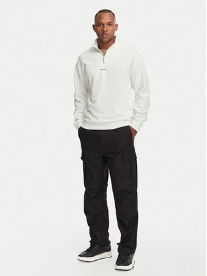 HUGO Bluza Durty244 50525881 Biały Relaxed Fit