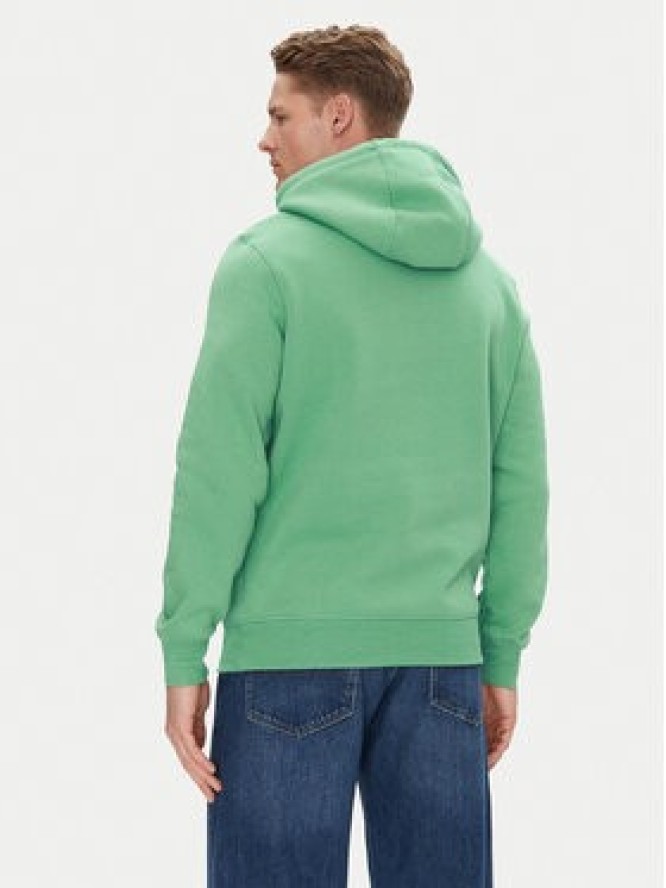 Tommy Hilfiger Bluza Logo MW0MW11599 Zielony Regular Fit