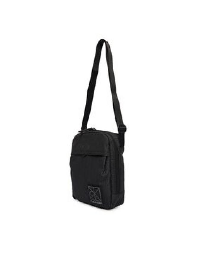Calvin Klein Saszetka Utility Emblem Reporter LV04D3303G Czarny