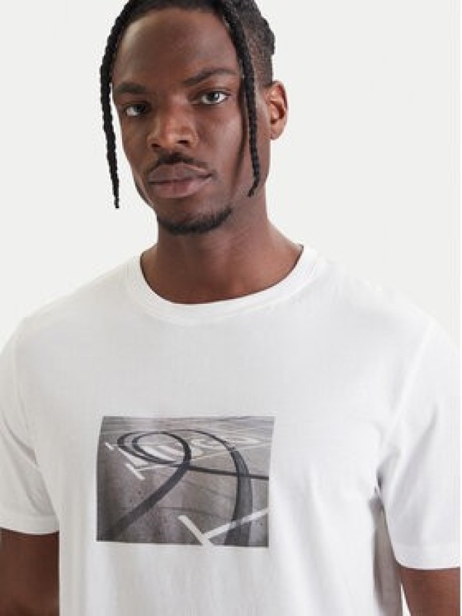 HUGO T-Shirt Dostino 50557674 Biały Regular Fit