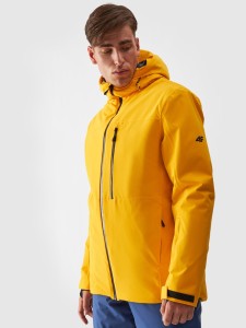 4F Kurtka narciarska membrana 15000 męska - żółta S