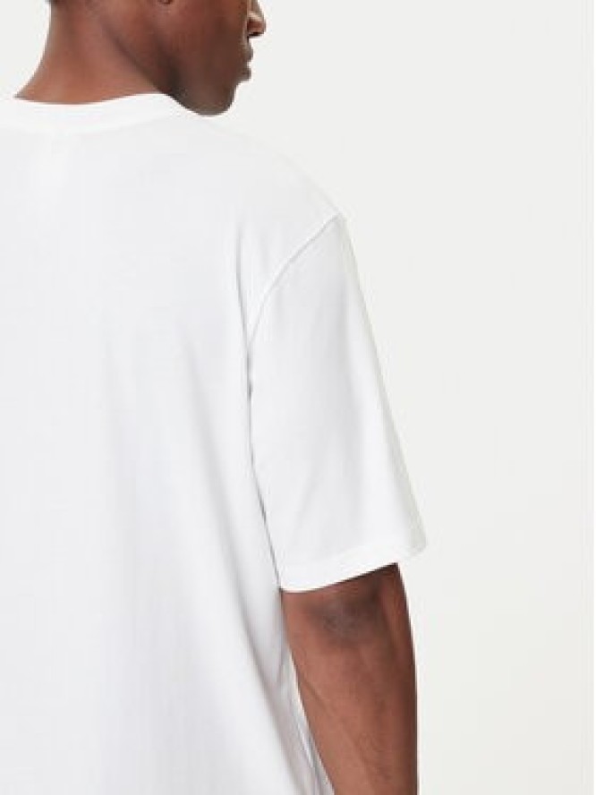 adidas T-Shirt Leo JV7570 Biały Oversize