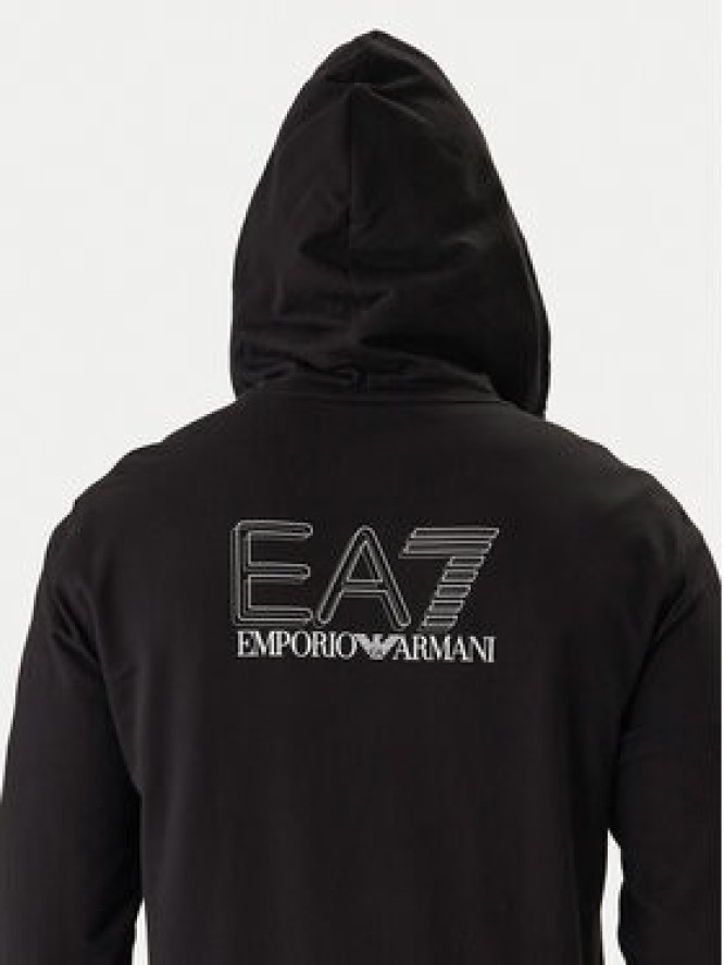 EA7 Emporio Armani Bluza 7M001314 AF13512 Czarny Regular Fit