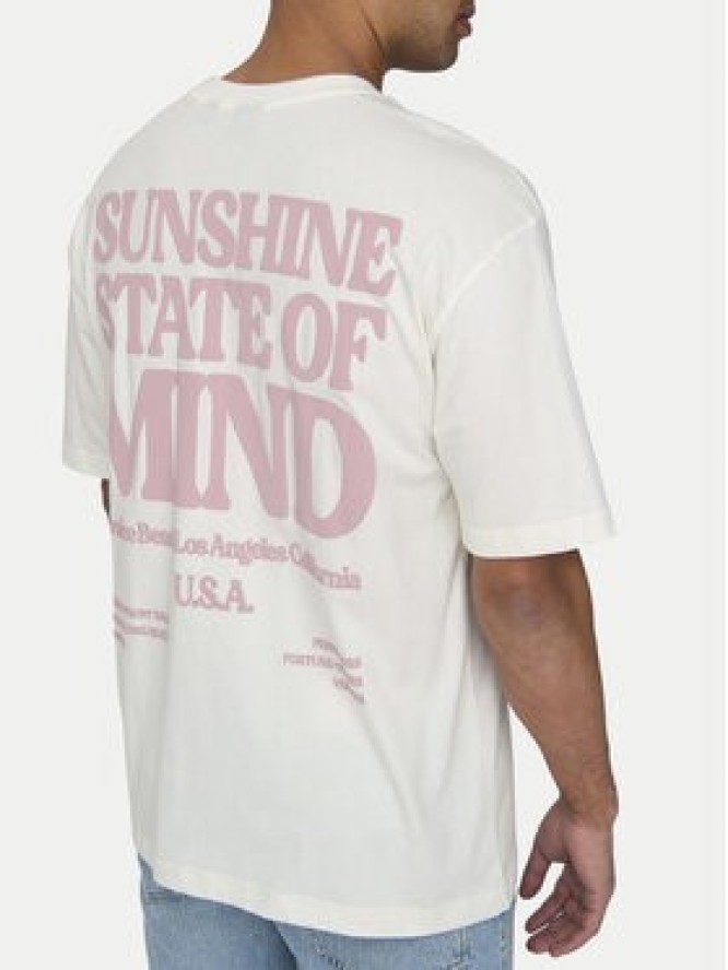 Only & Sons T-Shirt Kenny 22028736 Biały Relaxed Fit