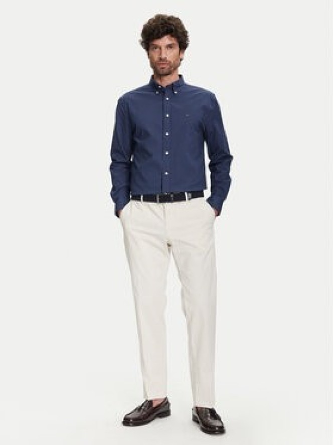 Tommy Hilfiger Koszula MW0MW39437 Granatowy Regular Fit
