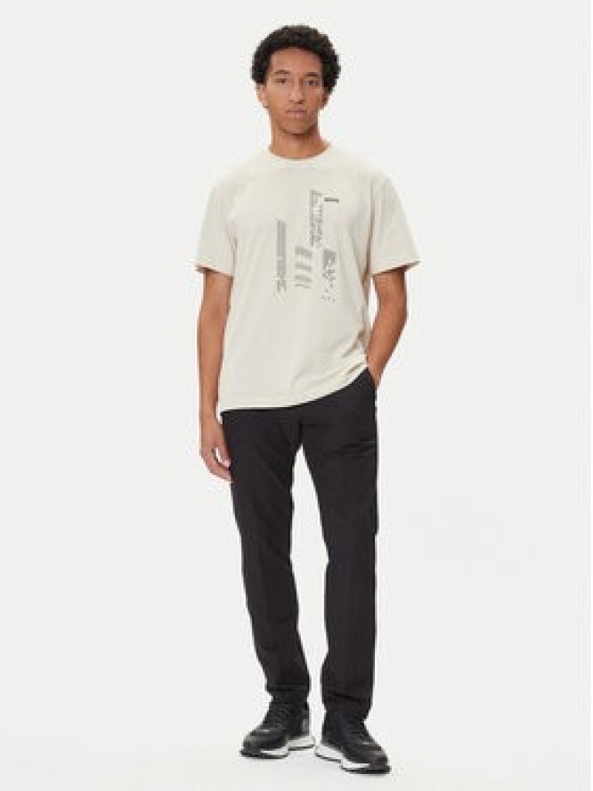 BOSS T-Shirt GRX Zone 50552184 Beżowy Relaxed Fit