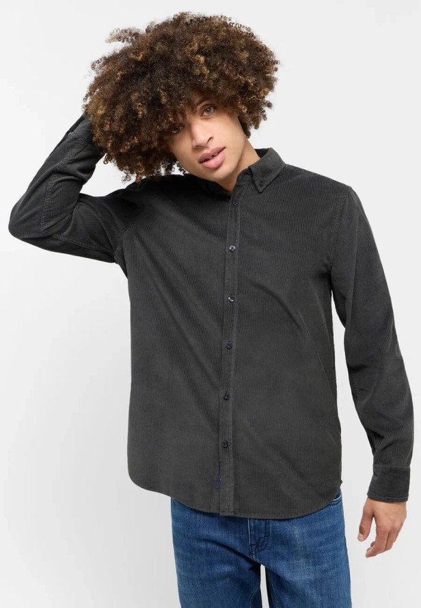 Męska Koszula MUSTANG Iowa Pirate Black 1015628 4088