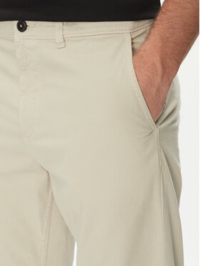 BOSS Chinosy 50534378 Beżowy Regular Fit