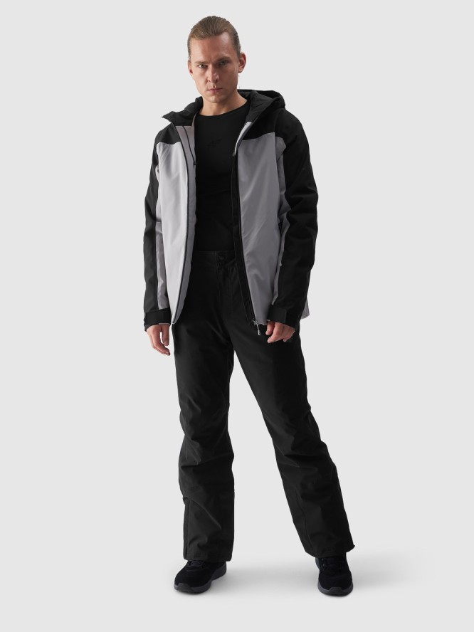 4F Kurtka narciarska membrana 5000 męska - szara L