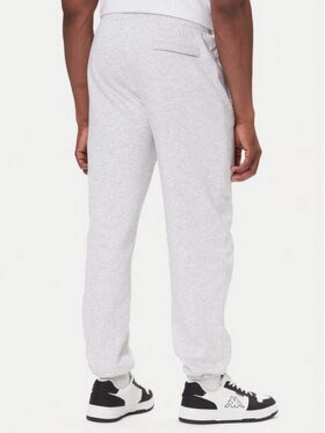 Kappa Spodnie dresowe Authentic 321N5FW Szary Regular Fit