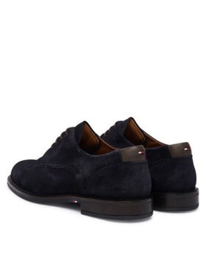 Tommy Hilfiger Półbuty Corporate Dressy FM0FM05969 Granatowy