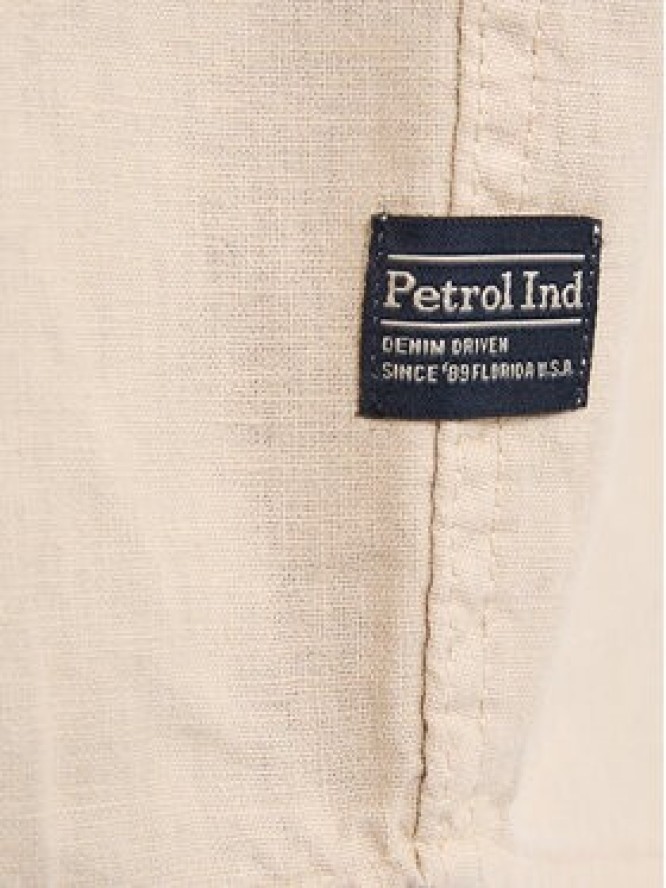 Petrol Industries Koszula M-1050-SIS414 Beżowy Regular Fit
