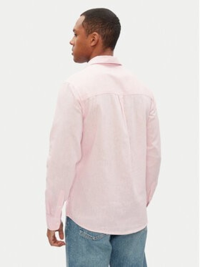 Pepe Jeans Koszula Arnau PM308844 Różowy Regular Fit