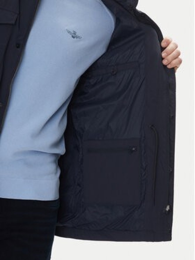 Aeronautica Militare Kurtka przejściowa 251AB2217CT3264 Granatowy Regular Fit