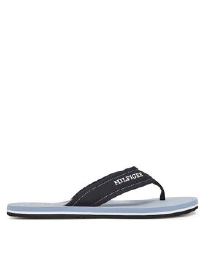 Tommy Hilfiger Japonki Hilfiger H Padded Beach Sandal FM0FM05536 Granatowy