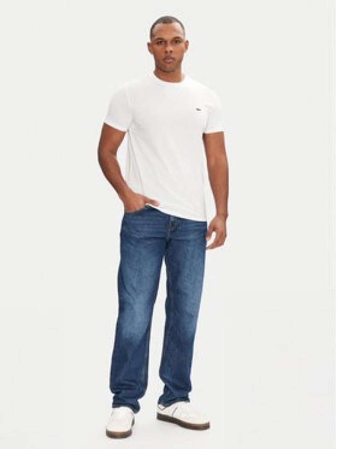 Lacoste T-Shirt TH6709 Biały Regular Fit