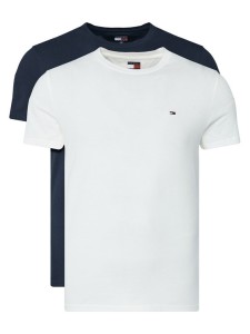 Tommy Jeans Komplet t-shirtów DM0DM20687 Kolorowy Slim Fit