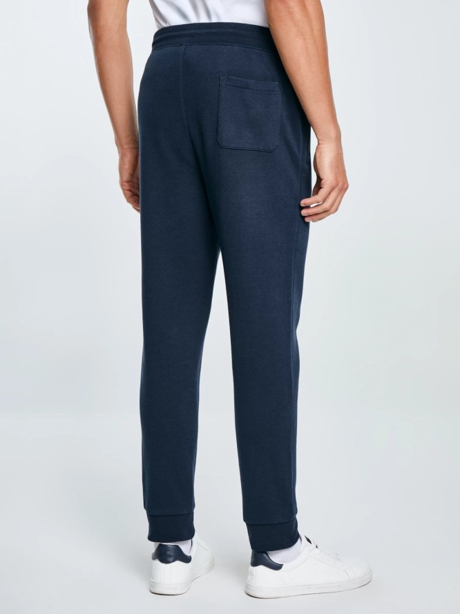 Spodnie męskie dresowe granatowe Wladorp 403