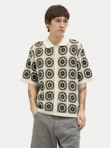 Jack & Jones Koszula Cartagena 12278724 Beżowy Loose Fit