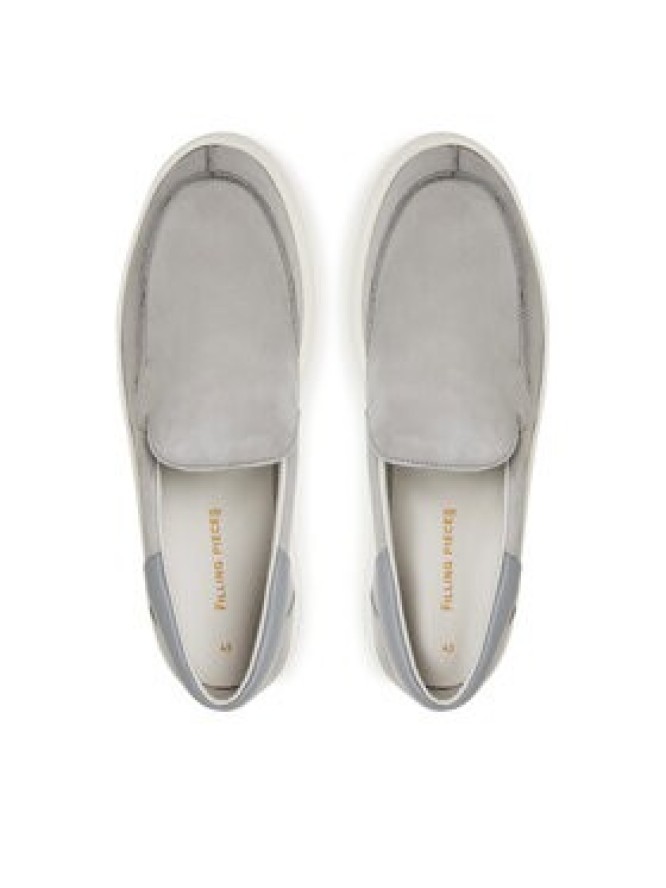 Filling Pieces Półbuty Signature Loafer 79128261878 Szary
