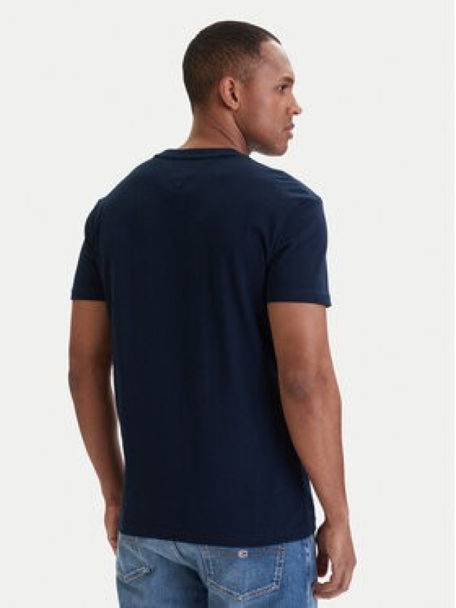 Tommy Jeans T-Shirt DM0DM22548 Granatowy Regular Fit