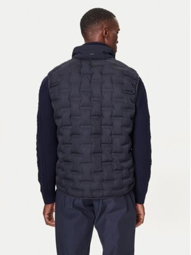 Bugatti Bezrękawnik 875100 81052 D Granatowy Regular Fit